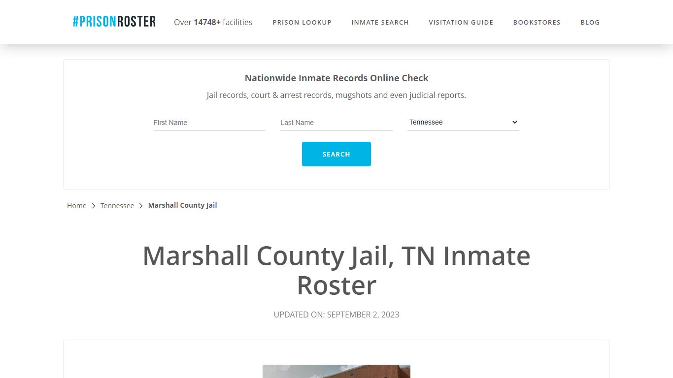 Marshall County Jail, TN Inmate Roster - Prisonroster